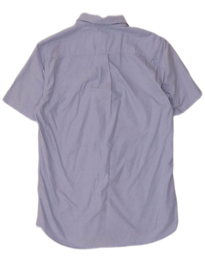 Superdry Camisa Regular Fit De Manga Corta Para Hombre De Algodón Azul Pequeño