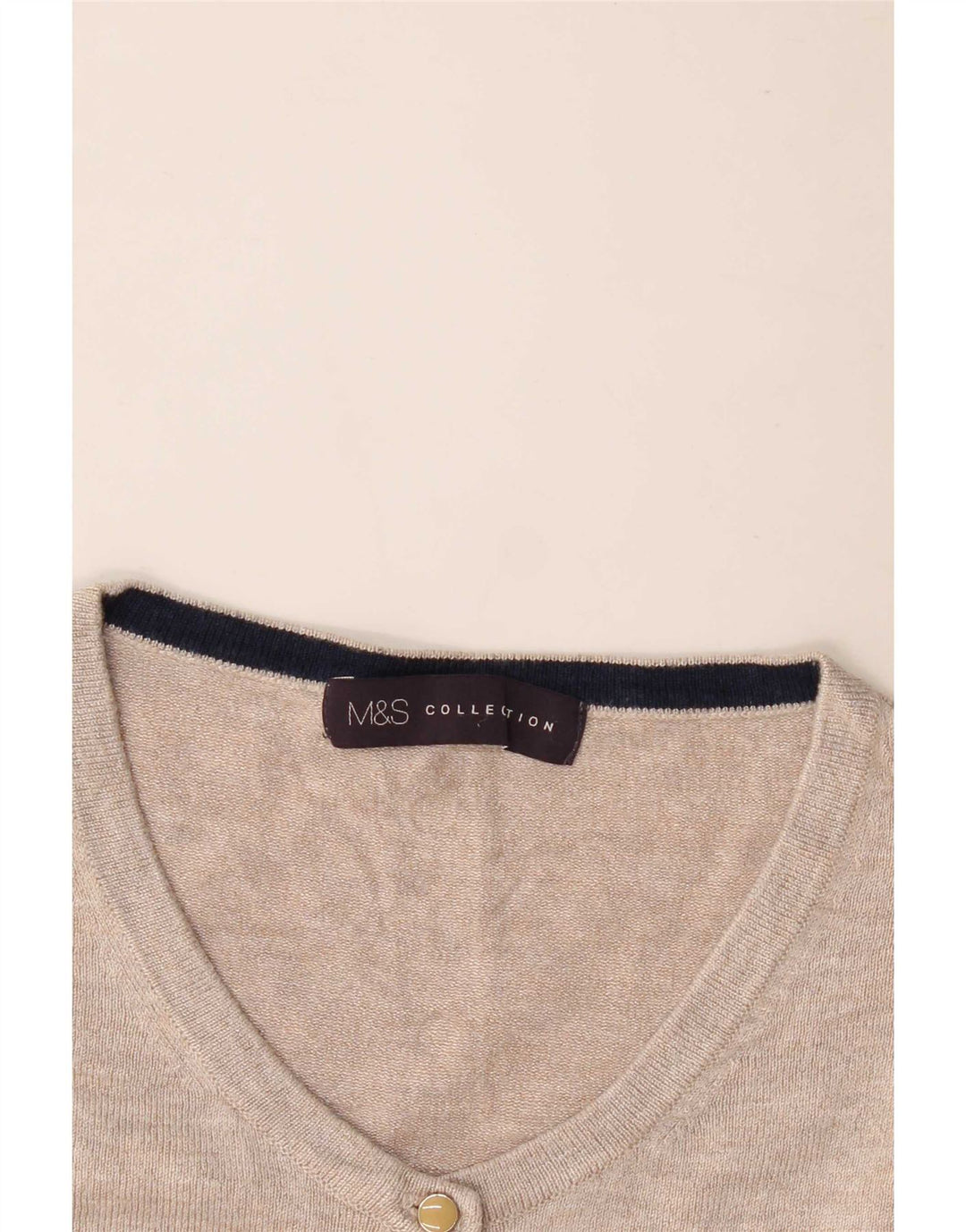 Marks & Spencer - Cárdigan para mujer, talla 40, color gris medio