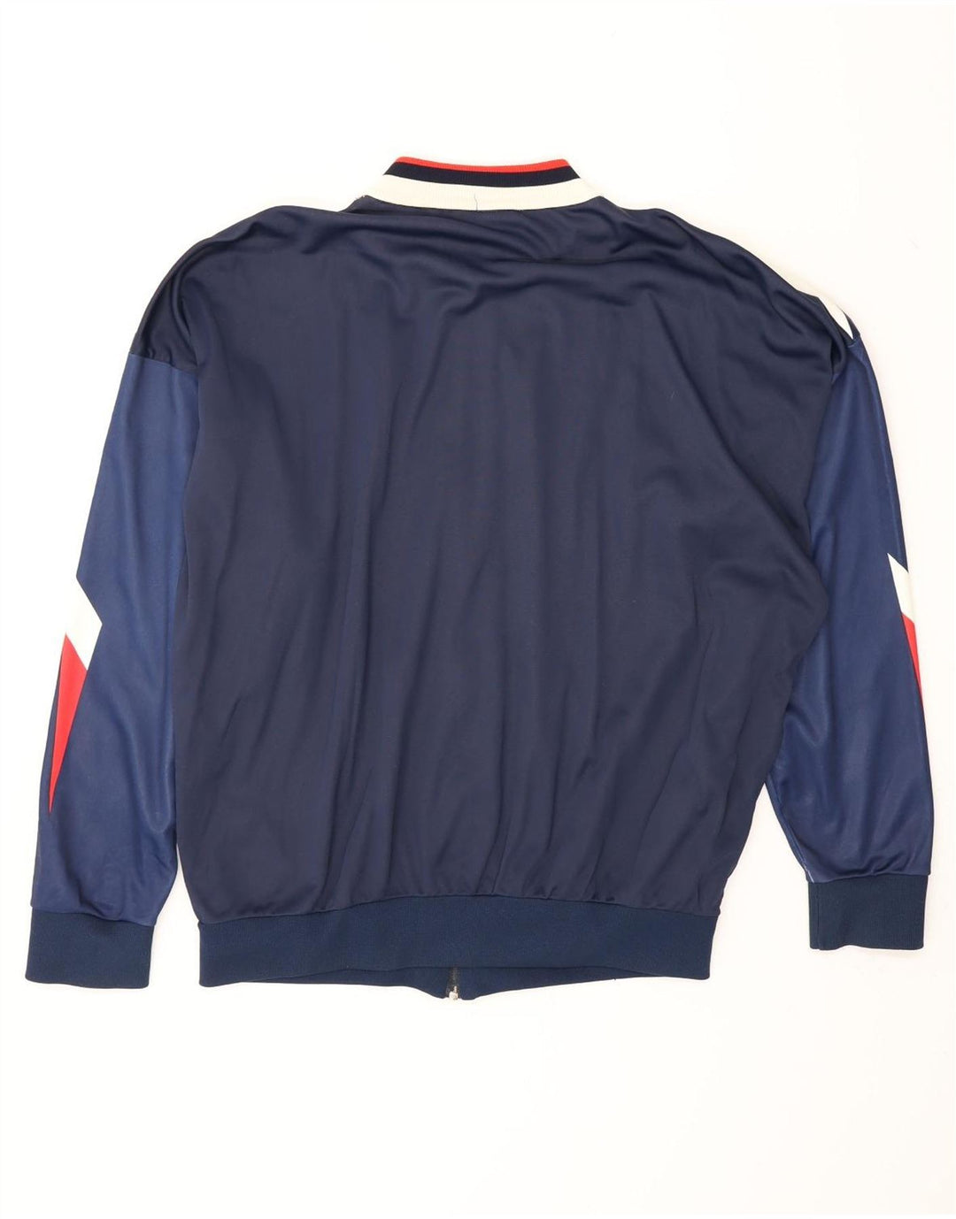 Umbro Mens Cagliari 1990-1991 Chándal Top Chaqueta Grande Azul Marino