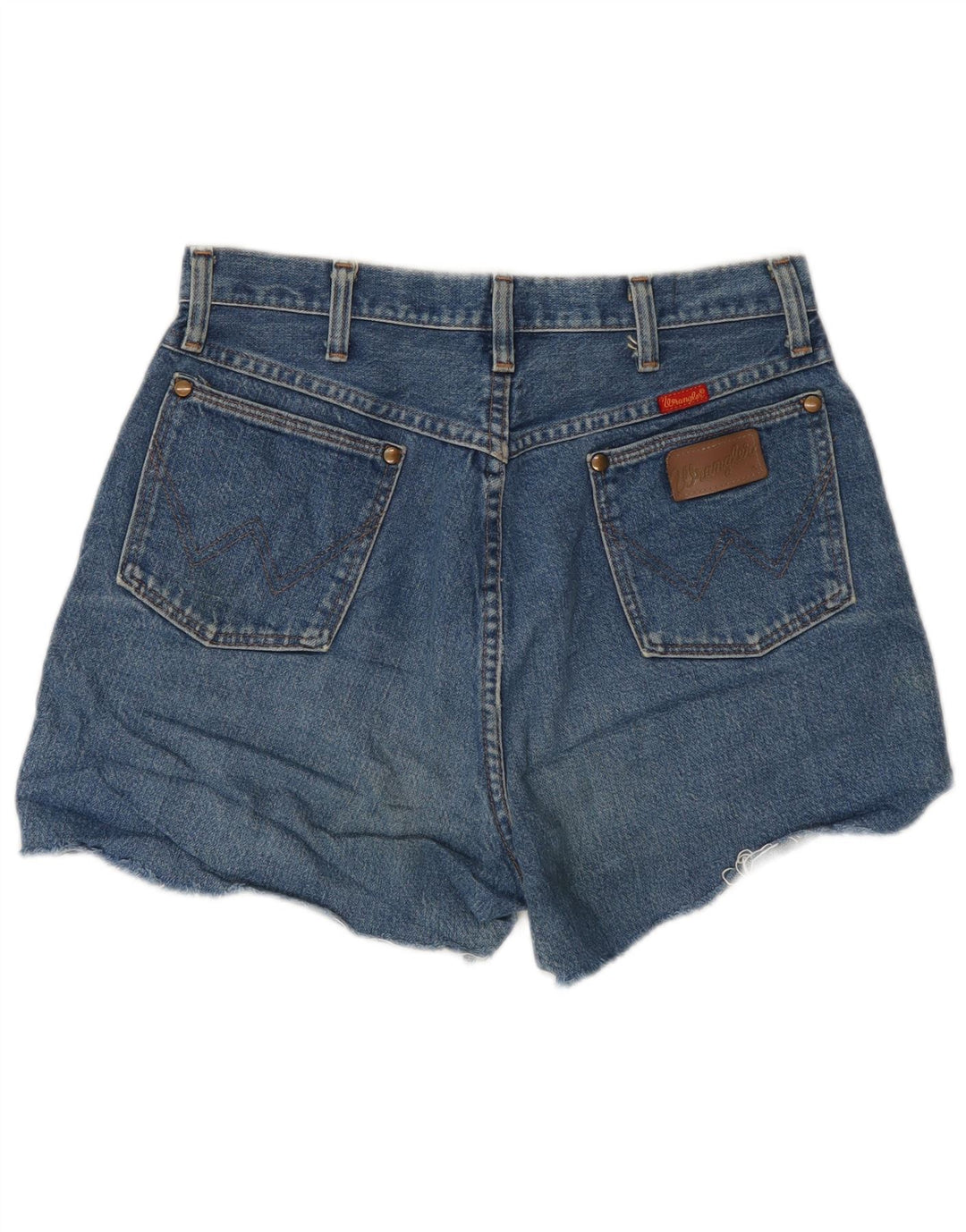 Shorts Vaqueros Mujer Wrangler W30 Algodón Azul Medio
