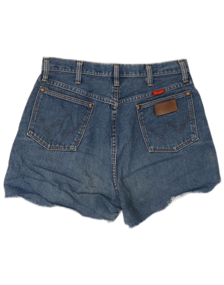 Shorts Vaqueros Mujer Wrangler W30 Algodón Azul Medio