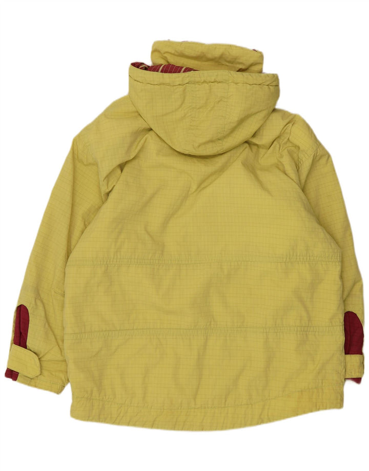 Chaqueta cortavientos con capucha para mujer Ellesse UK 40 Medium Yellow Colourblock