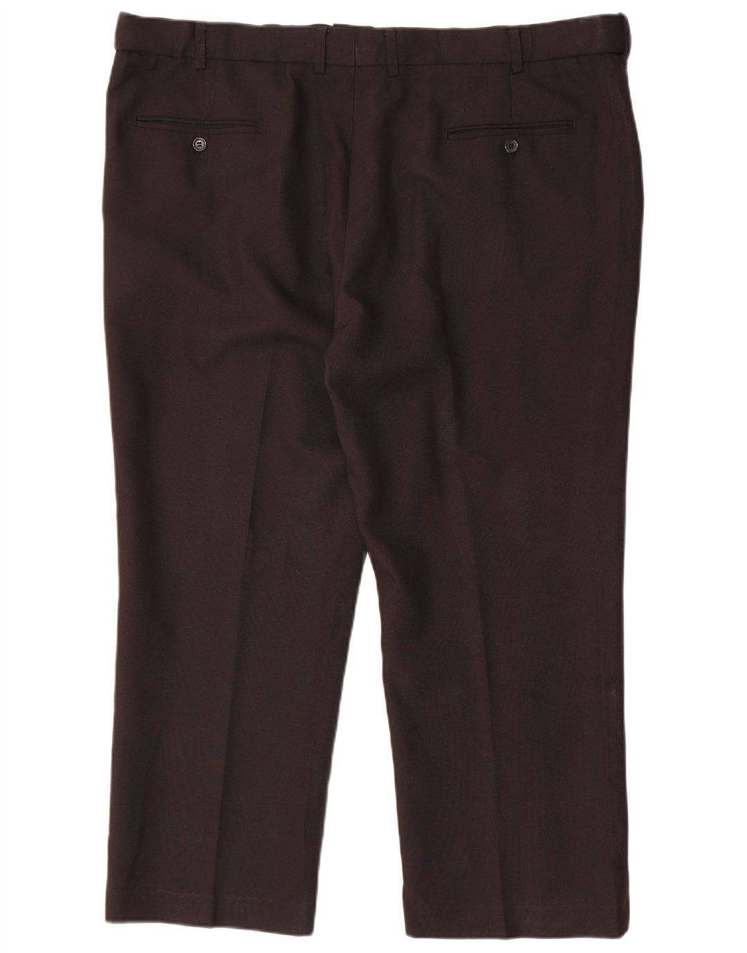 Farah Pantalón chino recto para hombre W42 L26 Poliéster negro