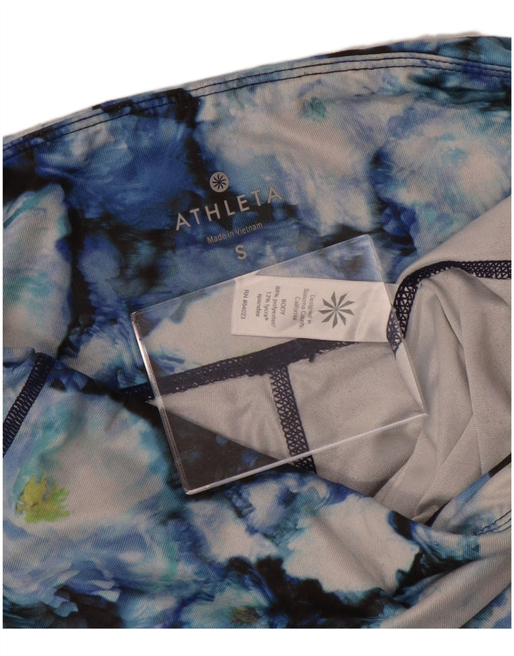 Athleta Leggings para mujer UK 40 Pequeño Poliéster floral multicolor