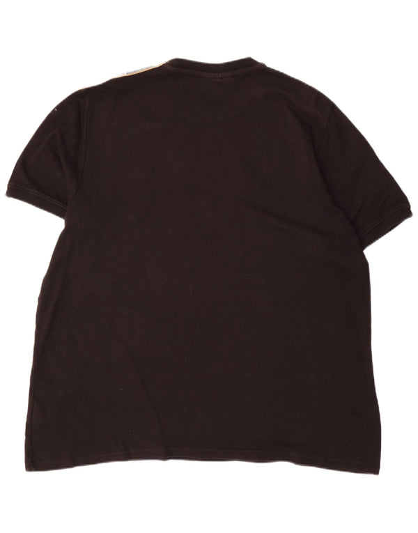 Fila Camiseta gráfica para hombre Top 2XL Algodón negro