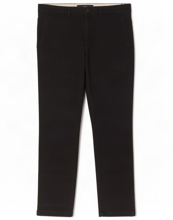 Zara Pantalón chino recto para hombre EU 38 Small W30 L29 Negro