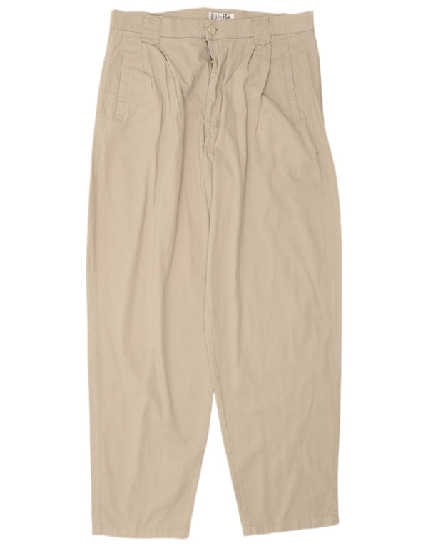 John F Gee Pantalones chinos holgados para hombre EU 50 Large W34 L32 Gris
