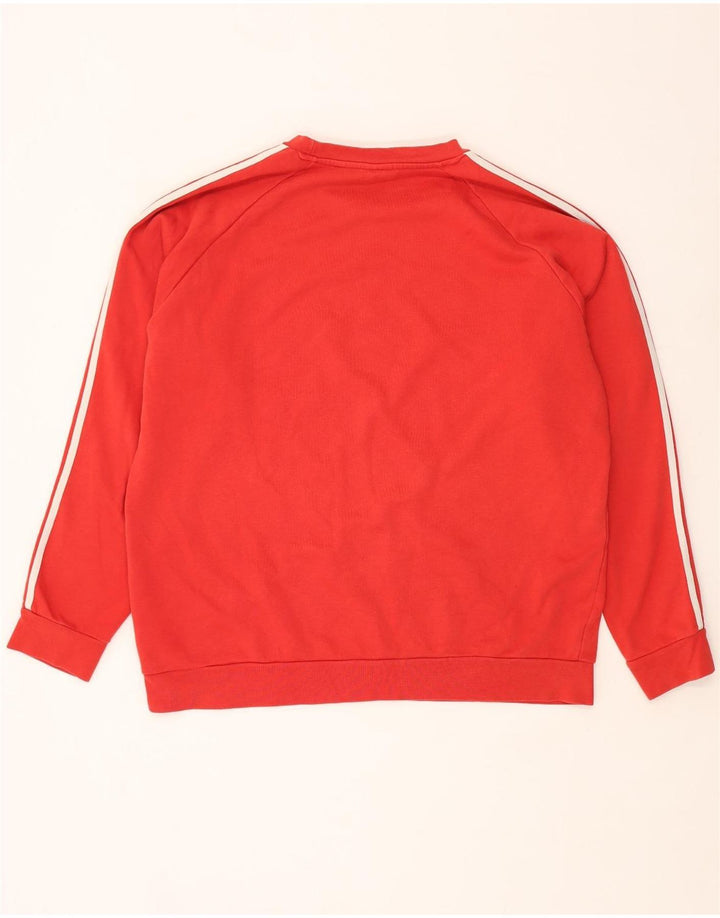 ADIDAS Sudadera Hombre Jumper XL Rojo Algodón