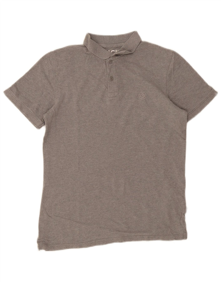 Polo Jack & Jones Hombre Small Gris Algodón