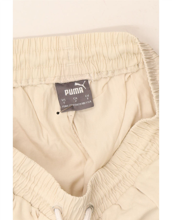 PUMA Mens Tracksuit Trousers Joggers Medium Beige Cotton Vintage Puma and Second-Hand Puma from Messina Hembry 