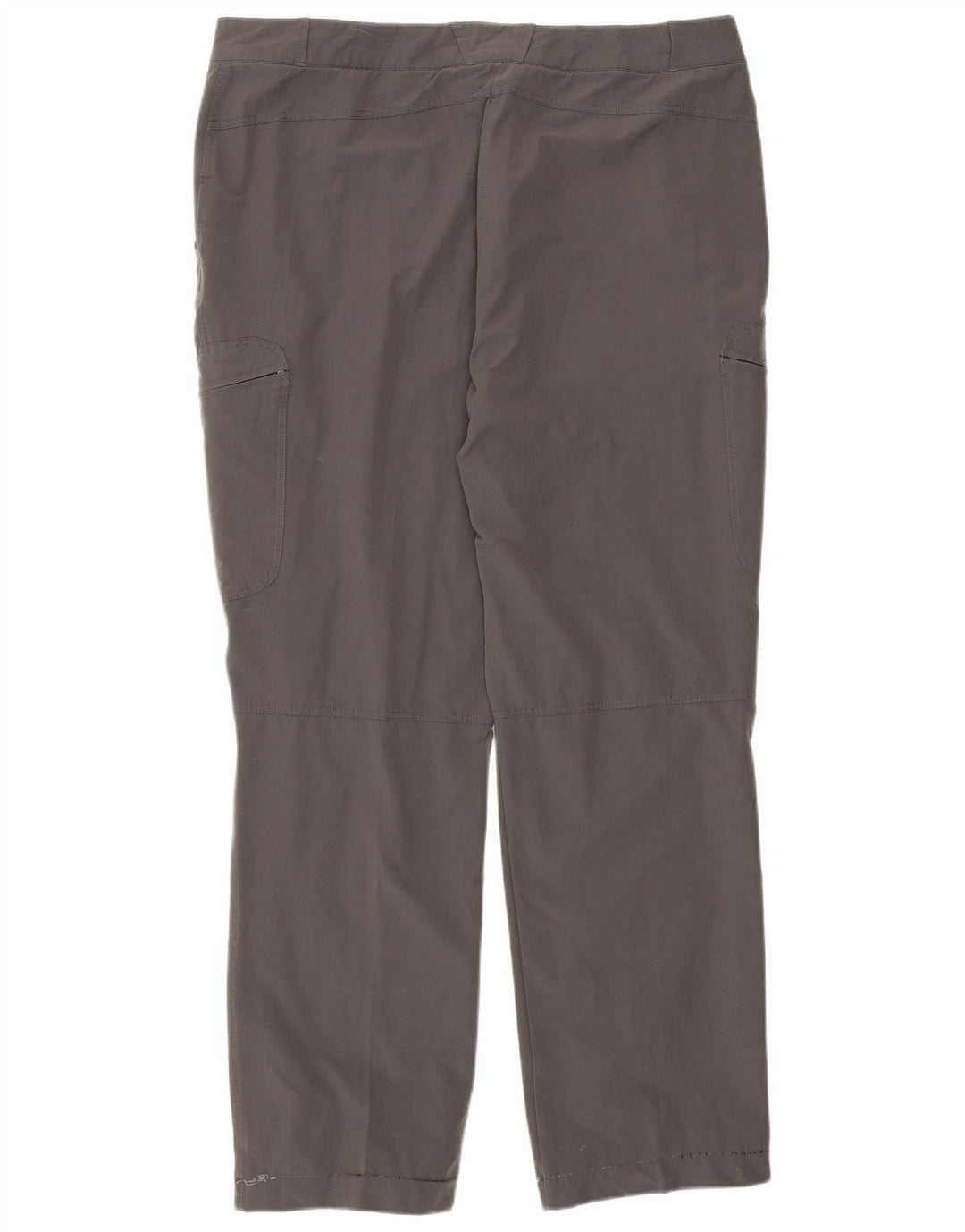 Rohan Pantalones cargo rectos para mujer UK 40 Large W36 L29 Poliamida gris