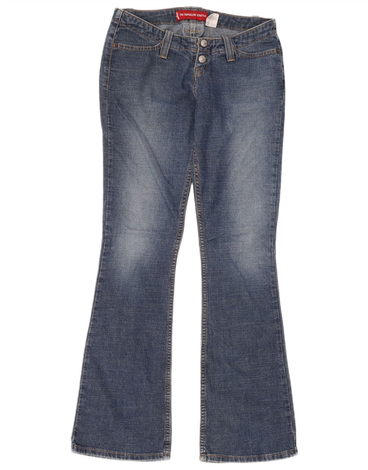 Levi's Jeans acampanados súper bajos 520 para mujer US 7 Medium W28 L32 Algodón azul