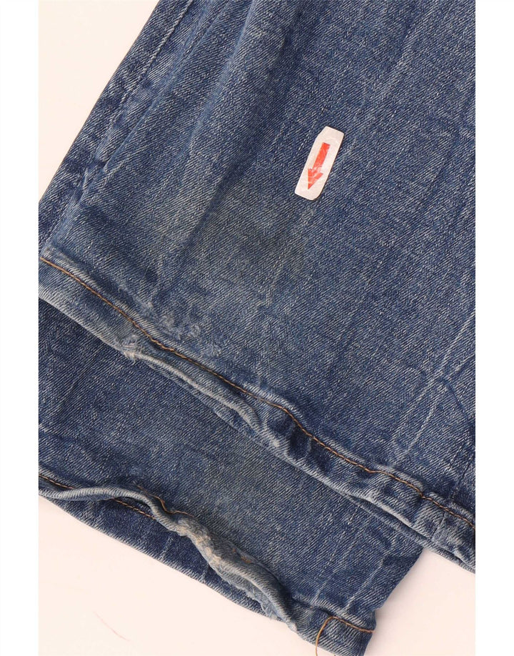 Zara Vaqueros Acampanados Mujer EU 36 XS W26 L34 Azul