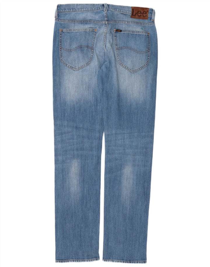 Lee Vaqueros Rectos Daren para Hombre W32 L34 Algodón Azul
