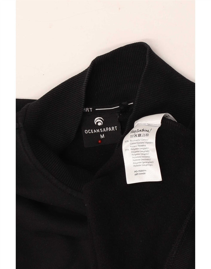 Oceansapart Sudadera Hombre Jumper Medium Negro Algodón