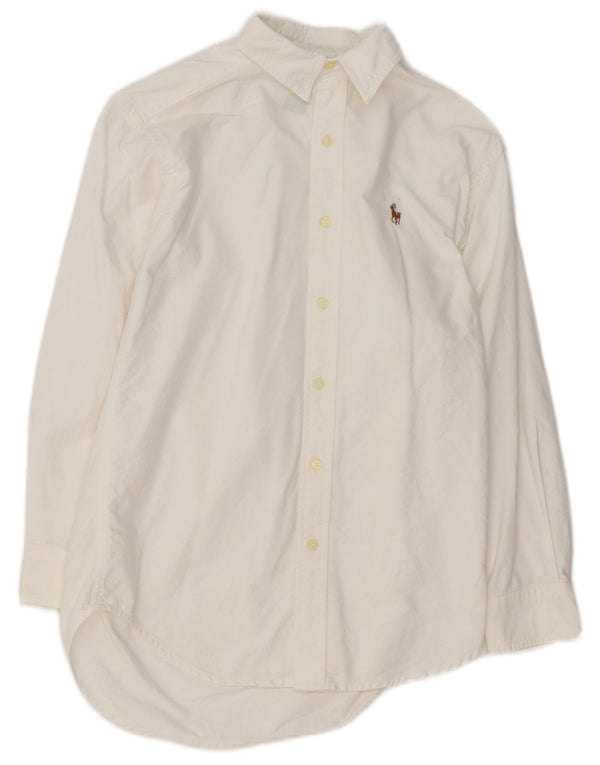 Ralph Lauren Camisa Niño 11-12 Años Blanco Algodón