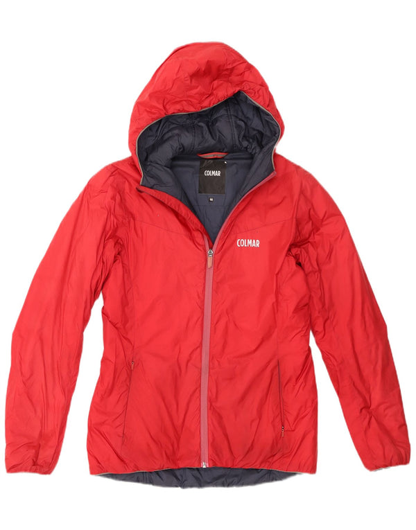 Chaqueta cortavientos con capucha Colmar para mujer IT 44 Medium Red