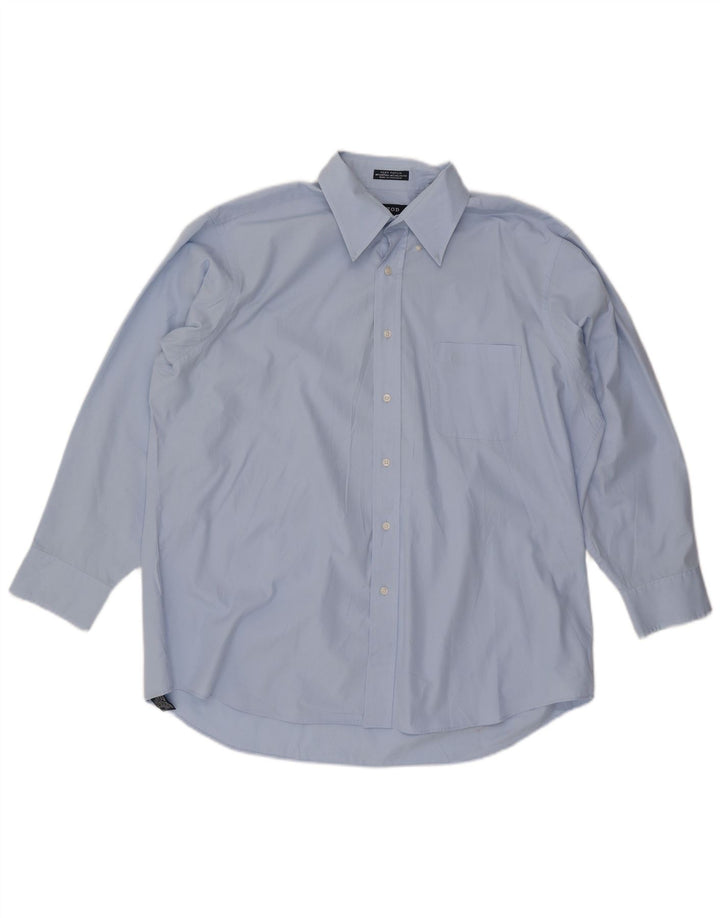 IZOD Camisa Hombre Talla 17 1/2 XL Algodón Azul