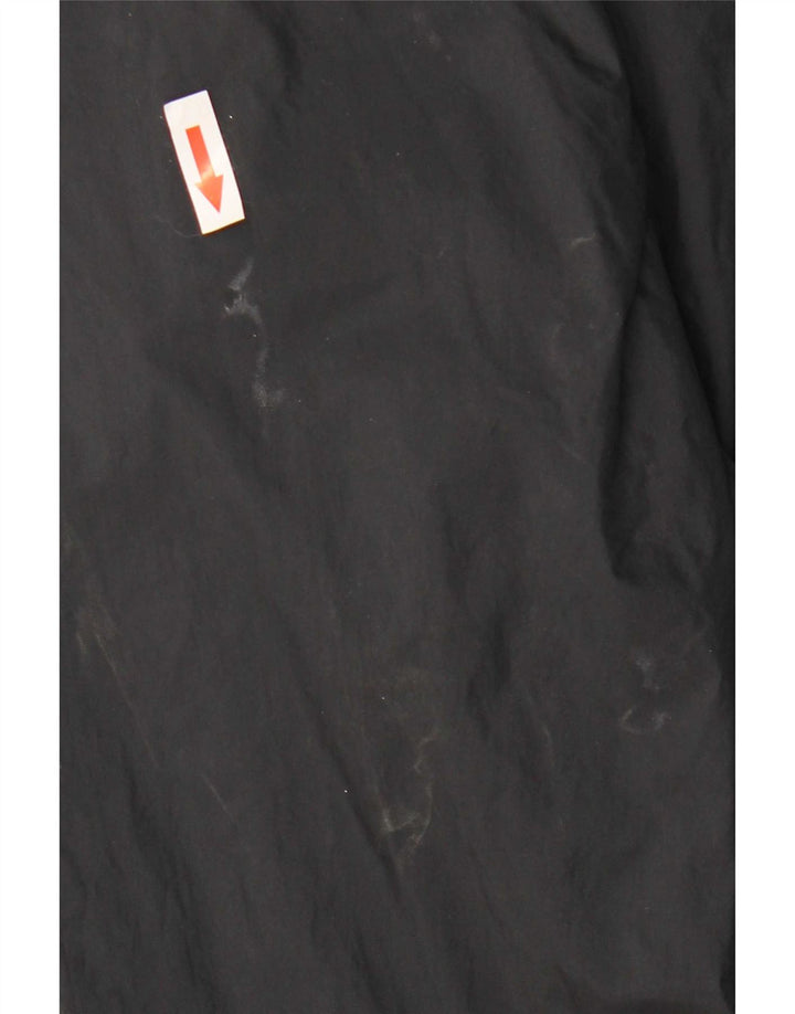 Nike Chaqueta impermeable con capucha para hombre UK 36/38 Small Black Nylon