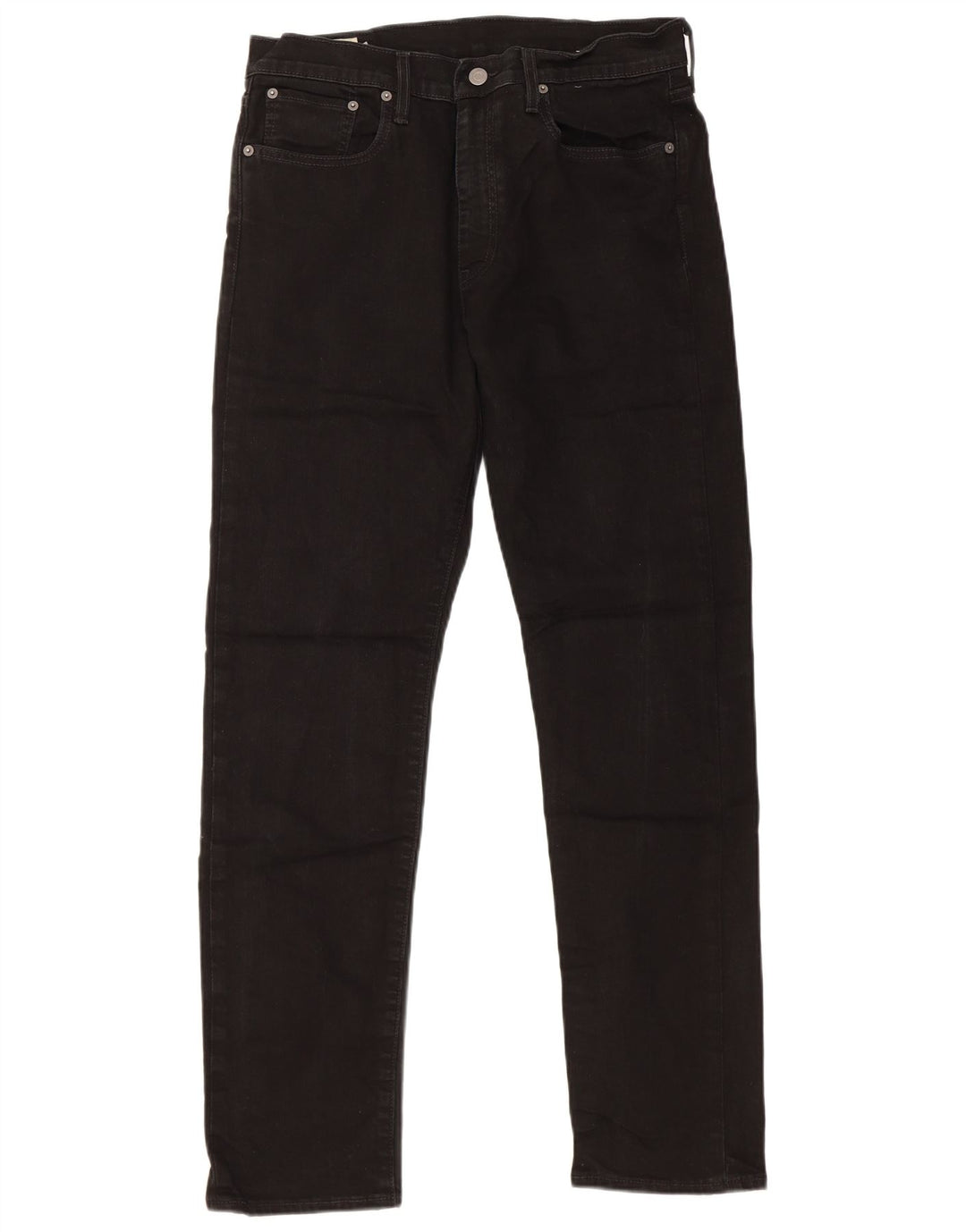 LEVI'S Vaqueros ajustados para hombre W33 L32 Algodón negro