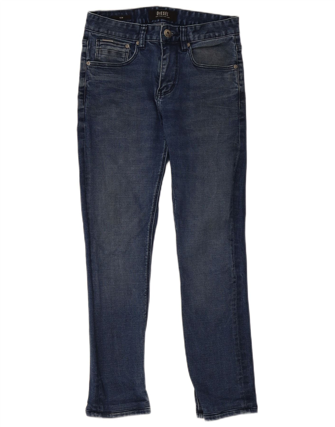 DIESEL Vaqueros Slim Sleenker W28 L28 Algodón Azul Mujer