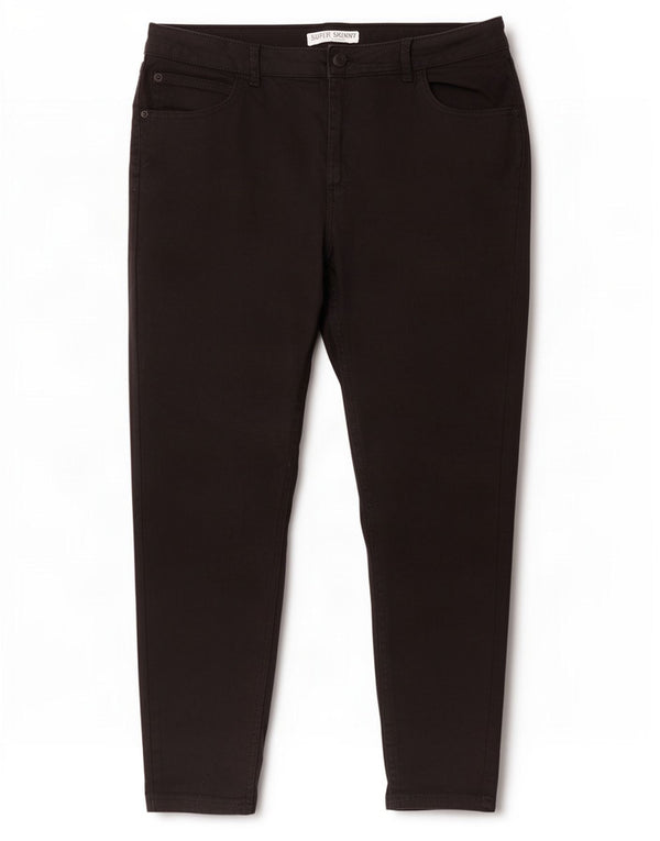 Marks & Spencer Pantalones Cortos para Mujer UK 40 Large W34 L26 Negro