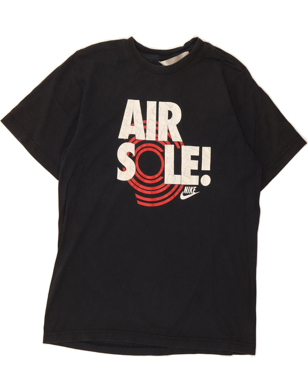NIKE Mens Air Graphic T-Shirt Top Small Black Cotton Vintage Nike and Second-Hand Nike from Messina Hembry 