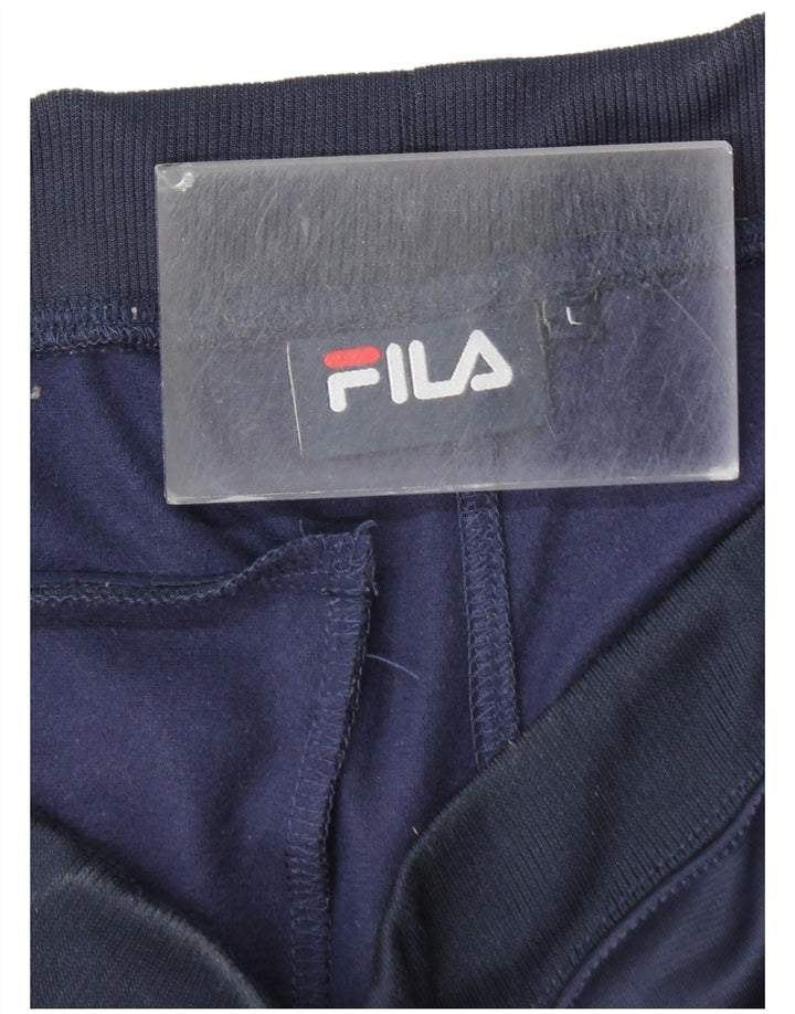 Fila Hombre Pantalones De Chándal Joggers Grande Azul Marino Poliéster