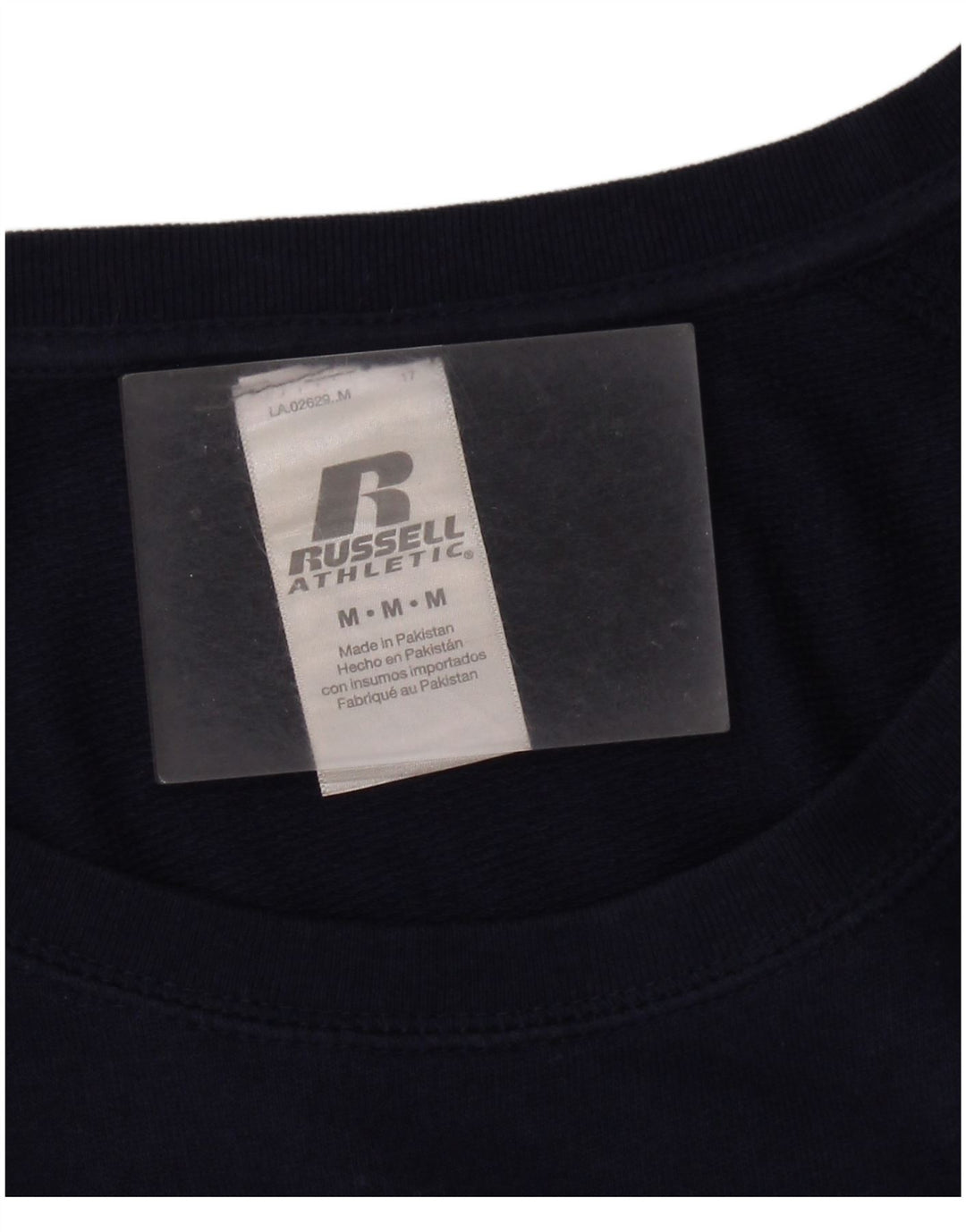 RUSSELL ATHLETIC Sudadera para mujer Jumper UK 14 Medium Azul marino Algodón