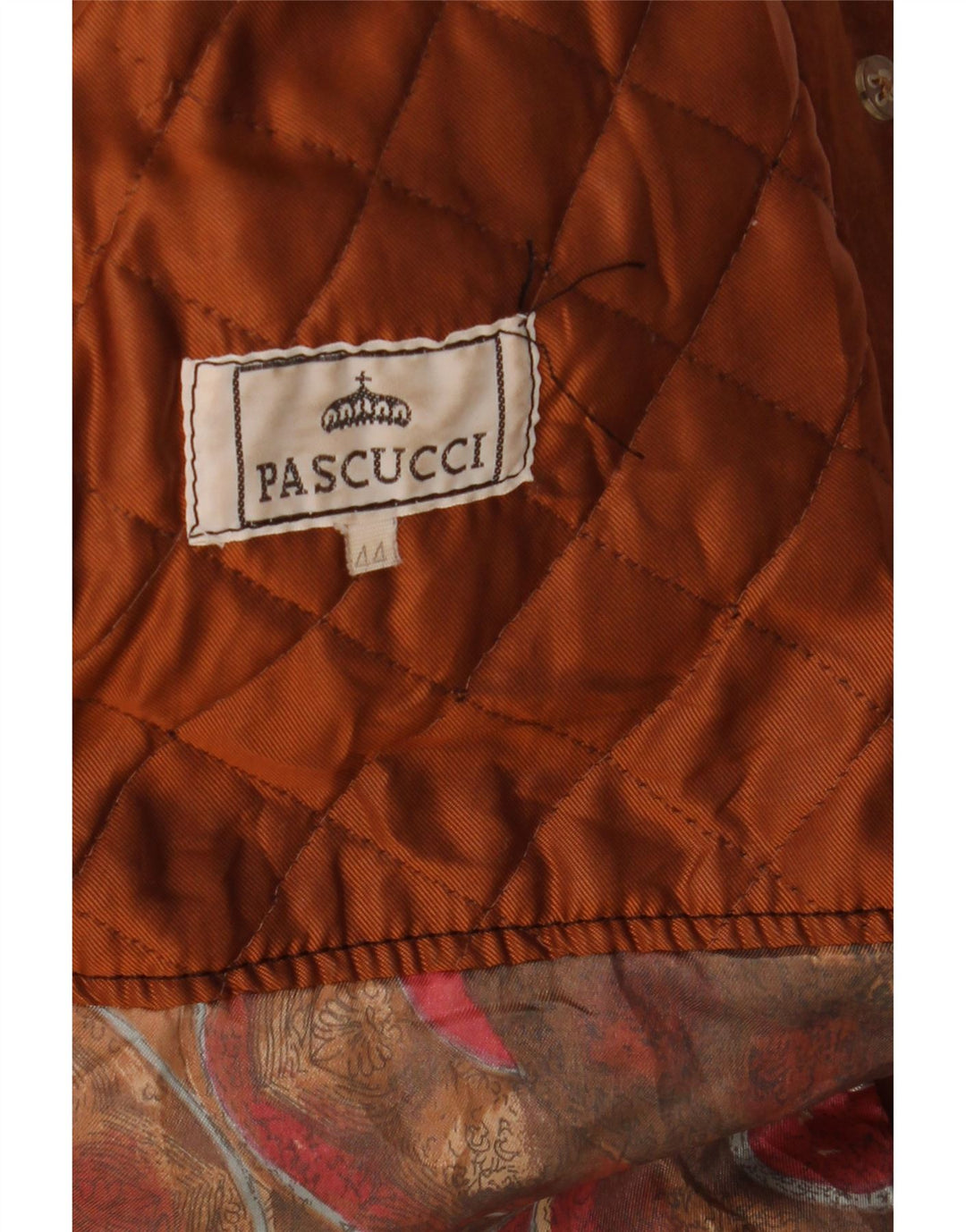 Pascucci Abrigo de ante para mujer EU 44 XL Marrón