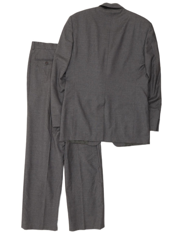 Cerruti 1881 Traje de 2 piezas con 3 botones para hombre IT 48 Medium W34 L32 Gris Algodón
