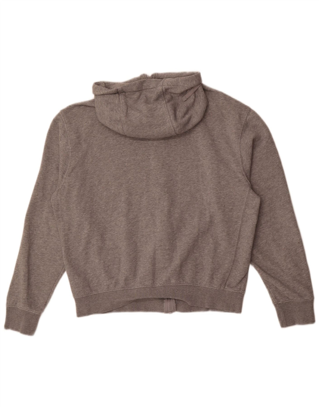 Nike Suéter con capucha de gran tamaño con cremallera para mujer Reino Unido 14 Algodón moteado gris medio