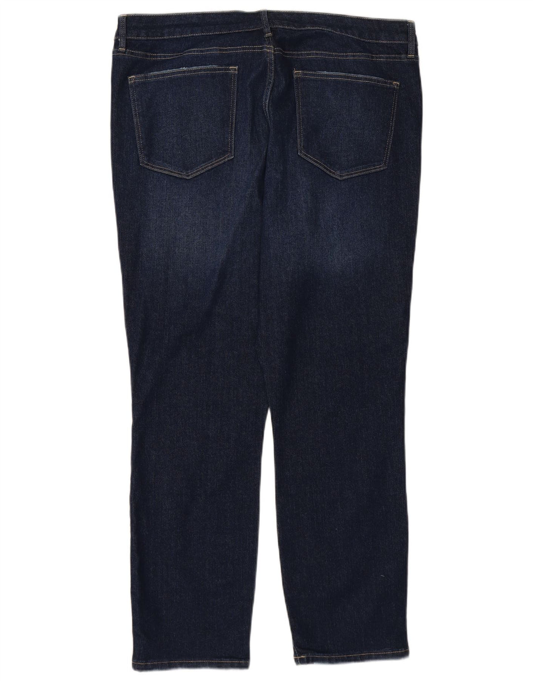 TOMMY HILFIGER Vaqueros rectos de talle alto para mujer US 16 2XL W38 L28 Azul marino