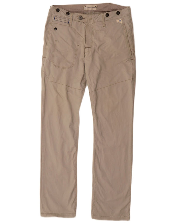 Pantalón chino recto G-Star para hombre W30 L32 Algodón beige
