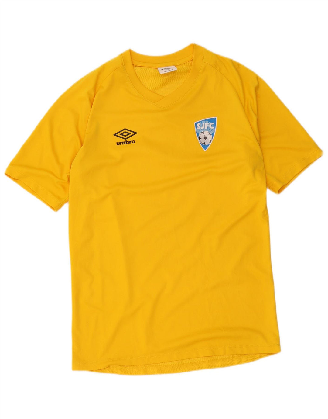 Umbro Hombre Camiseta Gráfica Top Pequeño Amarillo