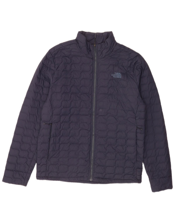 The North Face Chaqueta acolchada para hombre UK 40 Large Nylon azul marino