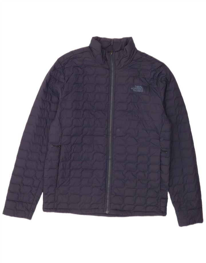 The North Face Chaqueta acolchada para hombre UK 40 Large Nylon azul marino
