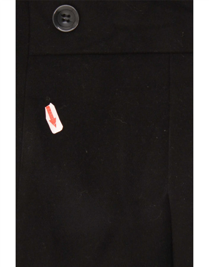Marks & Spencer Abrigo de corte regular para mujer UK 10 Small Poliéster negro