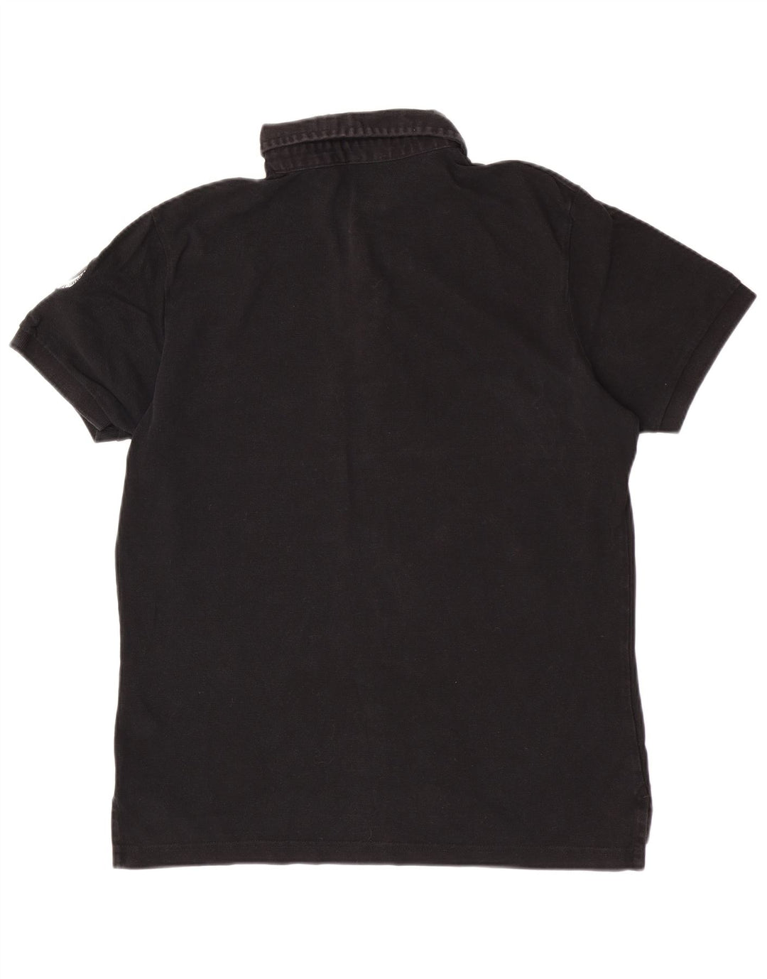 Polo Diesel Hombre Algodón Negro Mediano