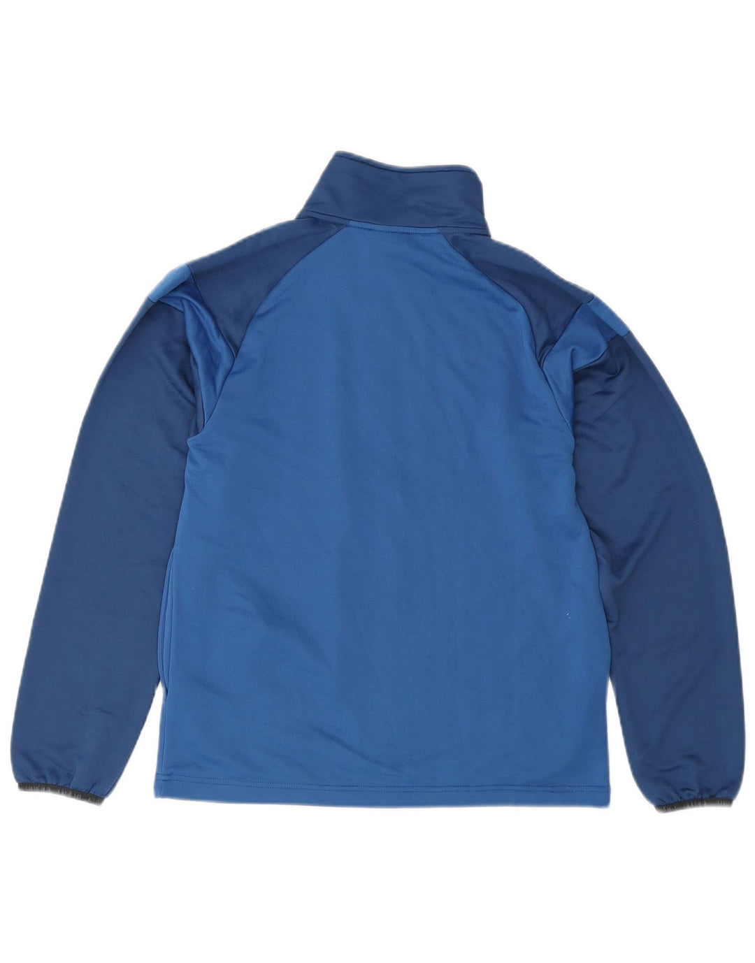 Umbro Hombre Chándal Top Chaqueta Small Azul Colorblock Poliéster