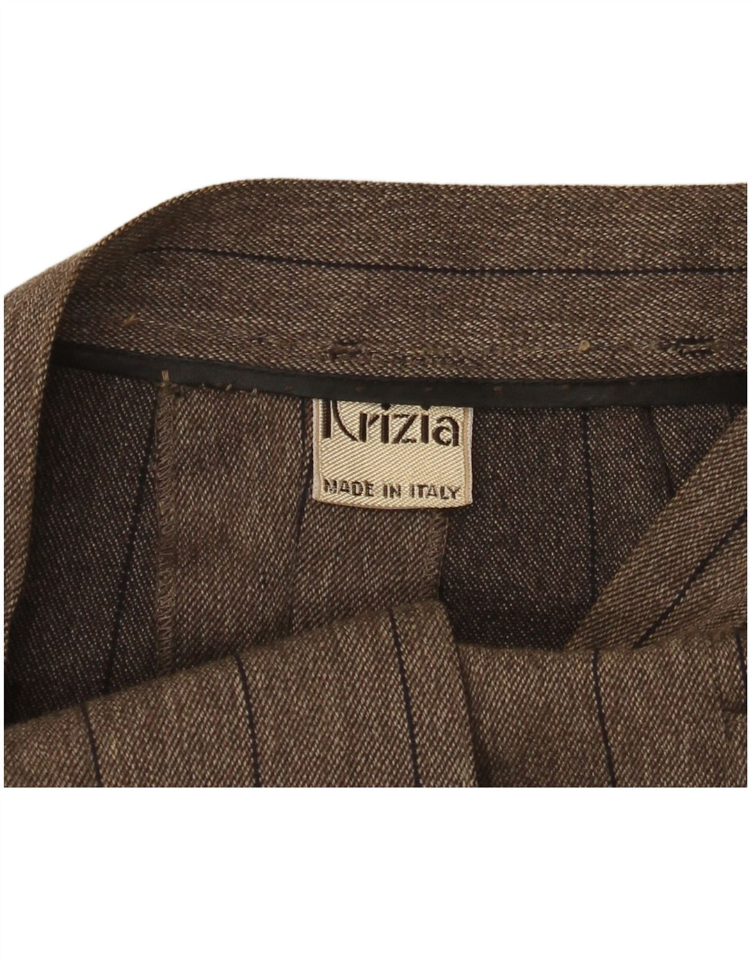 Krizia Minifalda para mujer IT 40 Small W24 Marrón a rayas