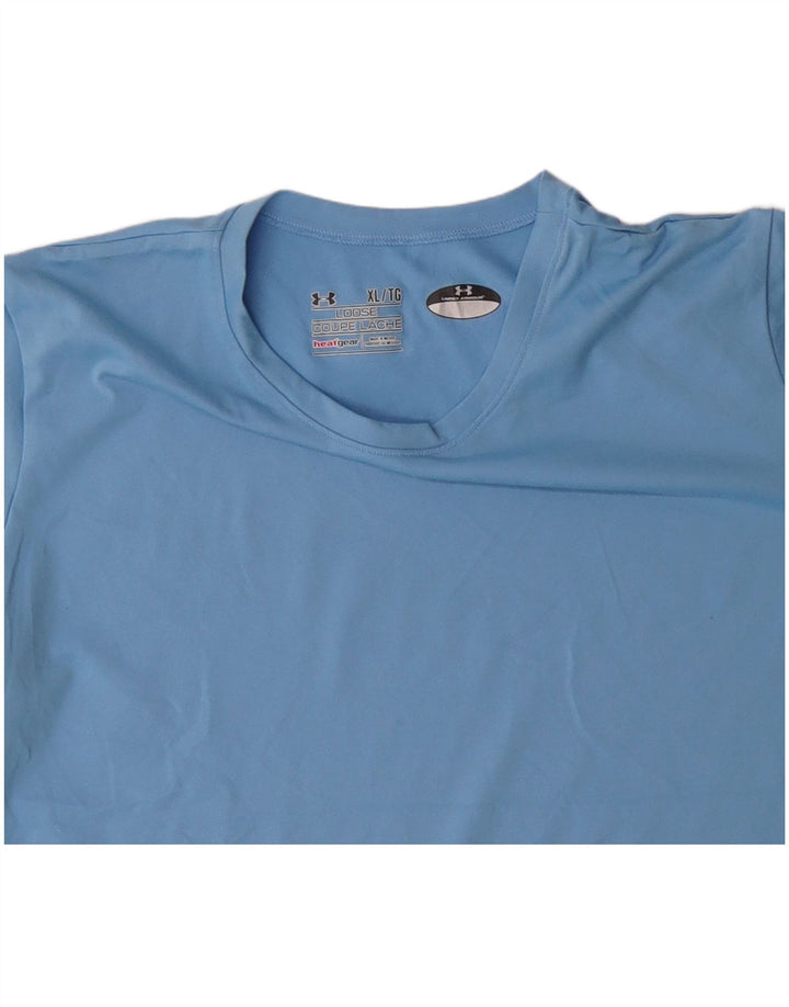 UNDER ARMOUR Camiseta Heat Gear para mujer UK 40 XL Poliéster azul