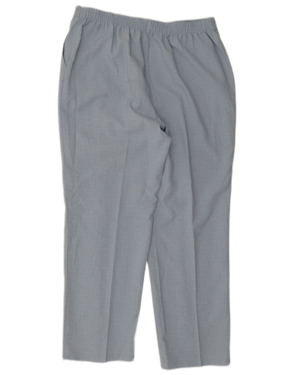 Marks & Spencer Pantalones chinos para mujer UK 40 Large W32 L26 Blue Check