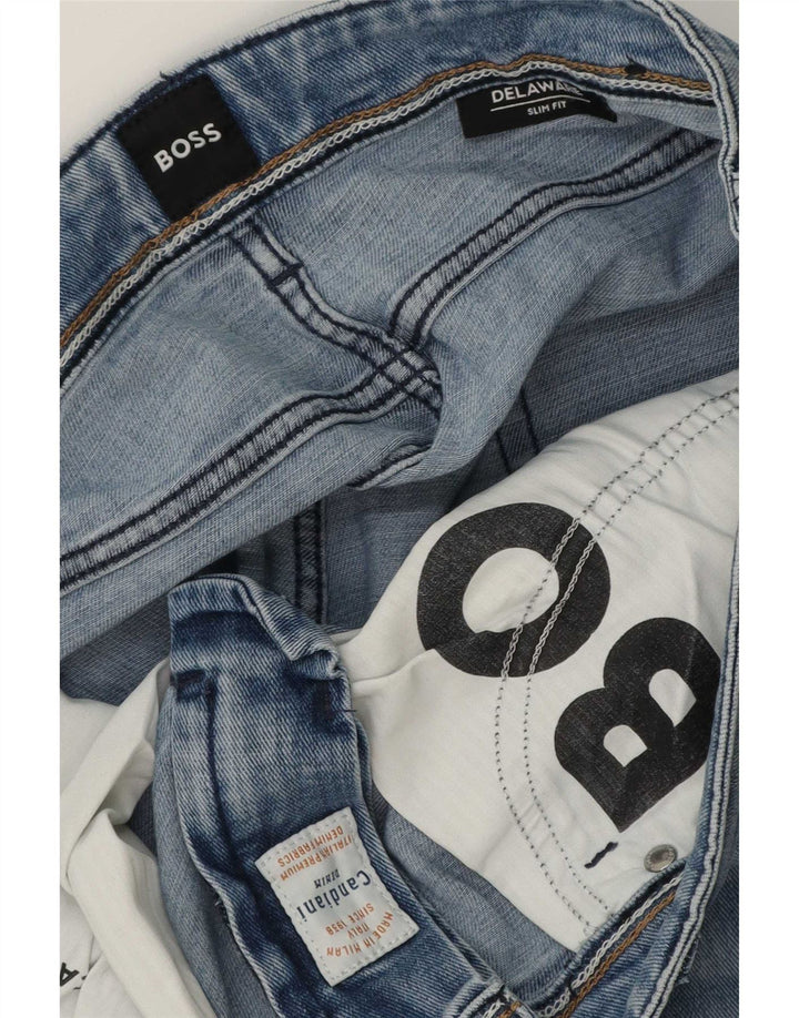 Vaqueros Hugo Boss Delaware Slim para hombre W36 L32 Azul
