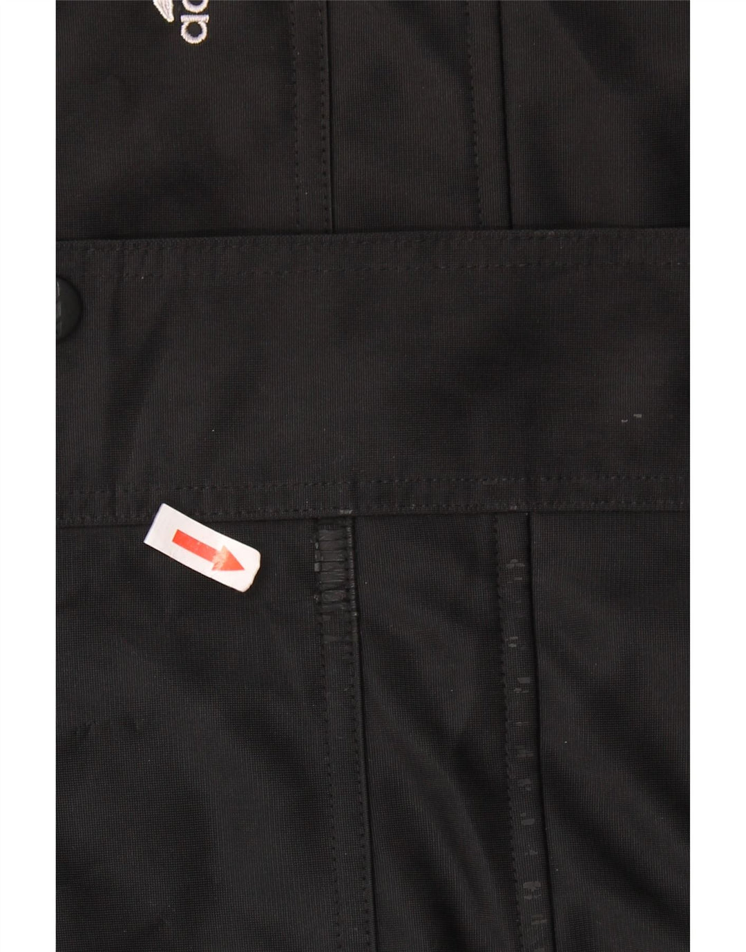 ADIDAS Chaqueta de chándal extragrande con capucha para mujer UK 40 Grande Negro