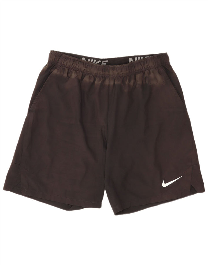 Nike Pantalones cortos deportivos Dri Fit Standard para hombre XL Poliéster negro