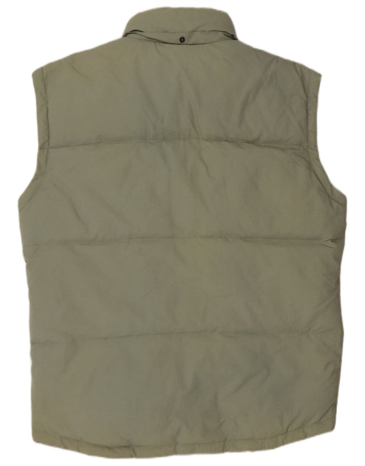 Fila Chaleco acolchado para hombre UK 40 Large Poliamida verde