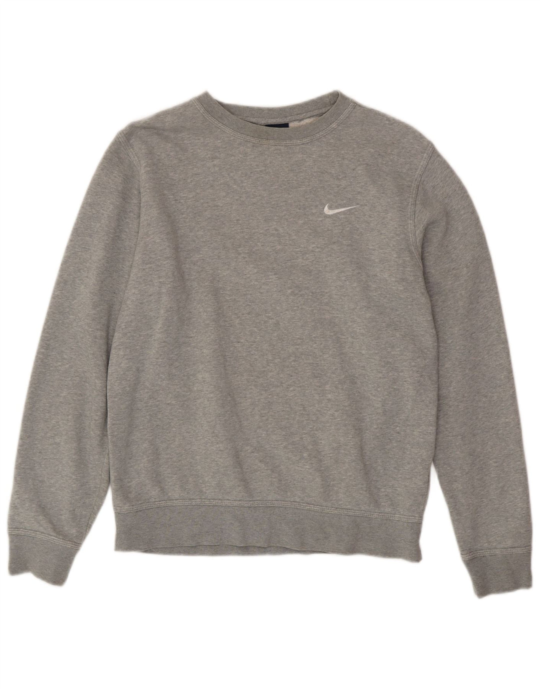 NIKE Sudadera Jumper Gris Medio Algodón Hombre