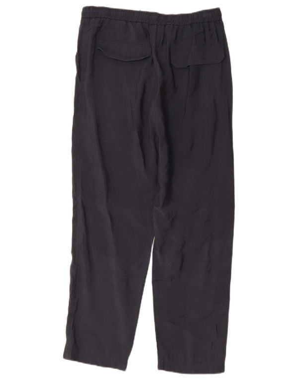 Zara Mujer Pantalones Cortos Rectos Pequeño W28 L25 Gris
