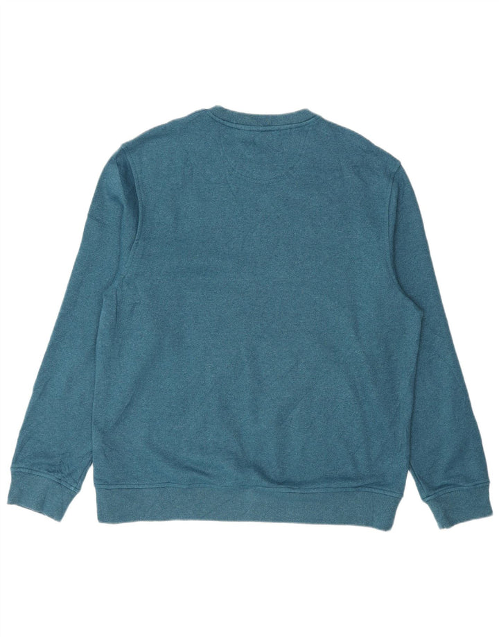 Izod Hombre Sudadera Jumper Azul Medio Poliéster
